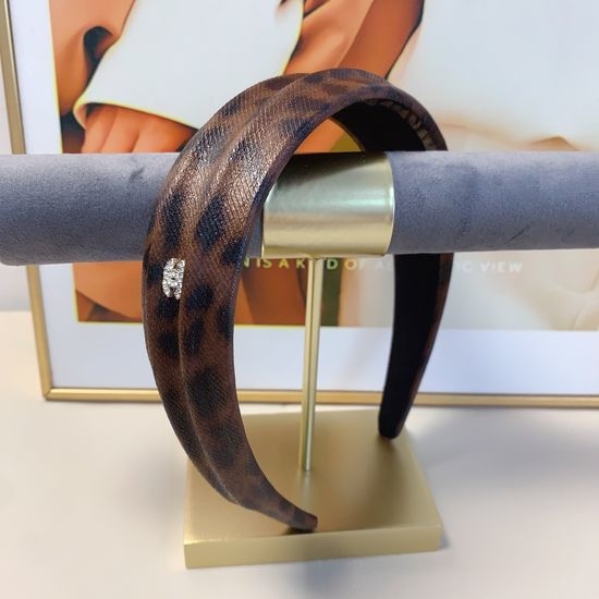 Chanel Leopard Print Luxury Hair Hoop