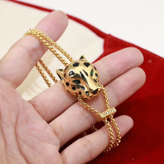 Cartier Luxury Leopard Design Exquisite Bracelet