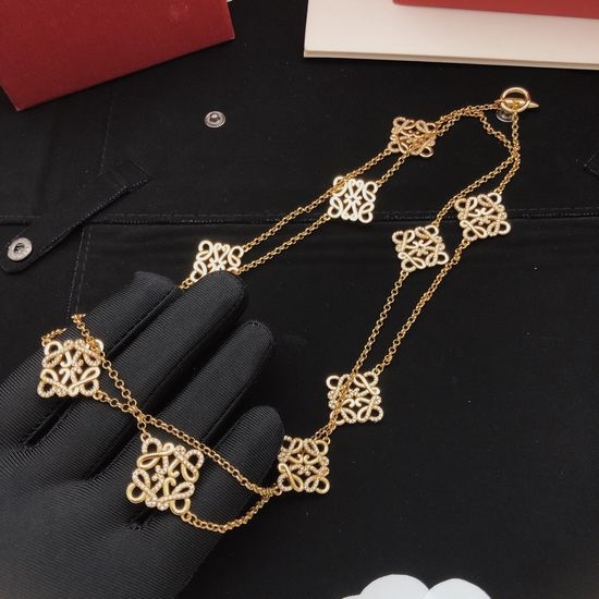 Loewe Classic Design Decorative Necklace
