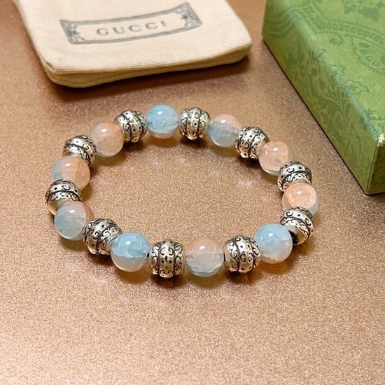 Gucci Vintage Natural Stone Bracelet