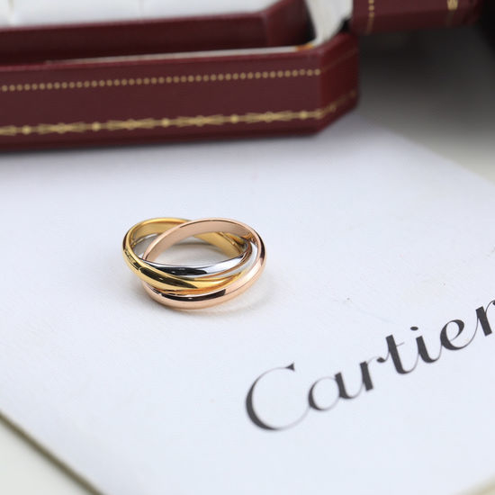 Cartier Classic Three Tone Ring