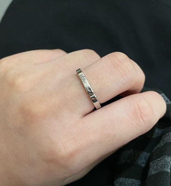 Cartier Cheetah Pattern Inlaid Diamond Ring
