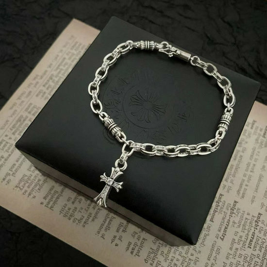 Chrome Hearts Twisted Letter Bracelet Exquisite Versatile Fine Jewelry