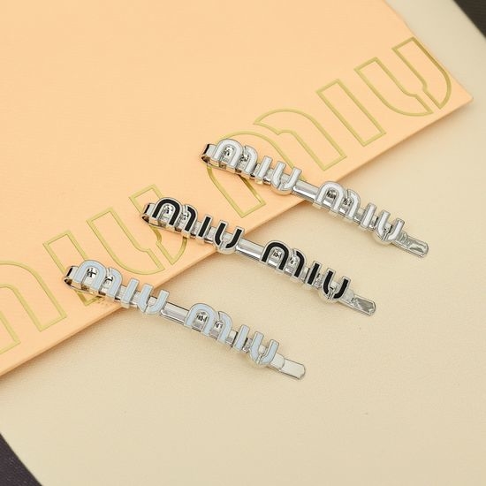 Miu Miu Candy Color Enamel Hair Clip