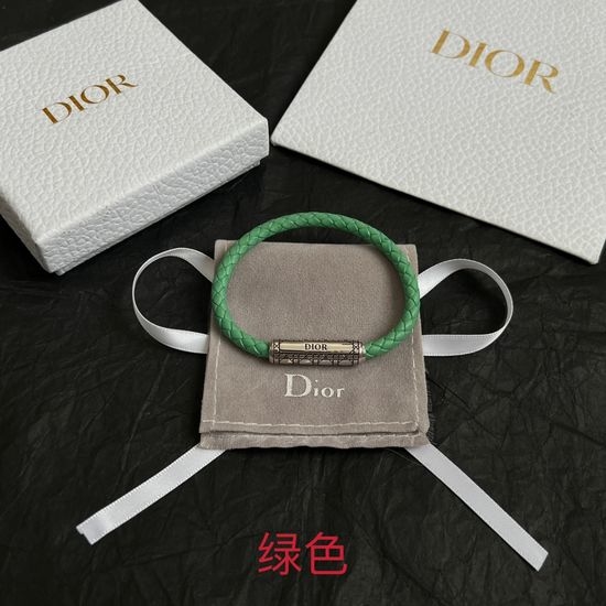 Christian Dior CD Multi-color Adjustable Bracelet