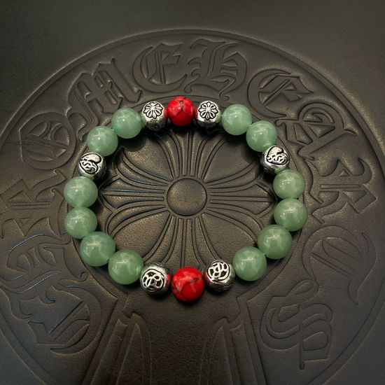 Chrome Hearts Vintage Cat s Eye Beaded Bracelet