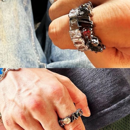 Louis Vuitton LV Sparkly Zircon Adjustable Statement Ring