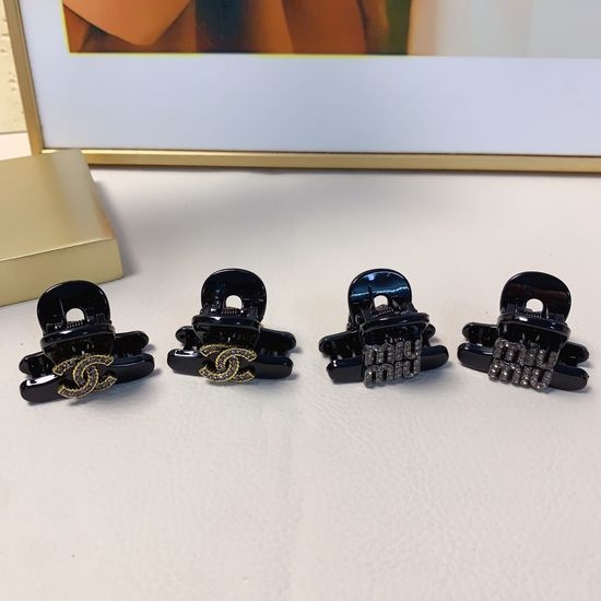 Miu Miu Mini Small Hair Claw Clips Set