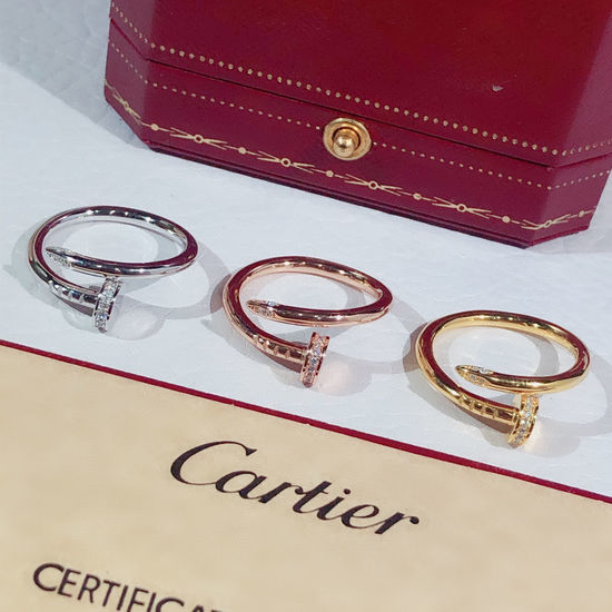 Cartier Cartier Replica Diamond Nail Shape Ring