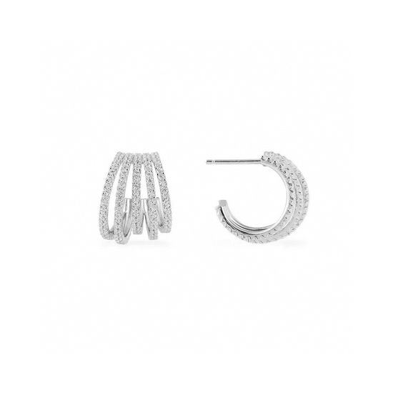 Apm monaco Multi Circle Hollow Stud Earrings