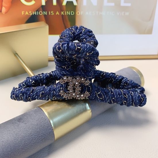 Chanel Woven Pattern Hair Claw