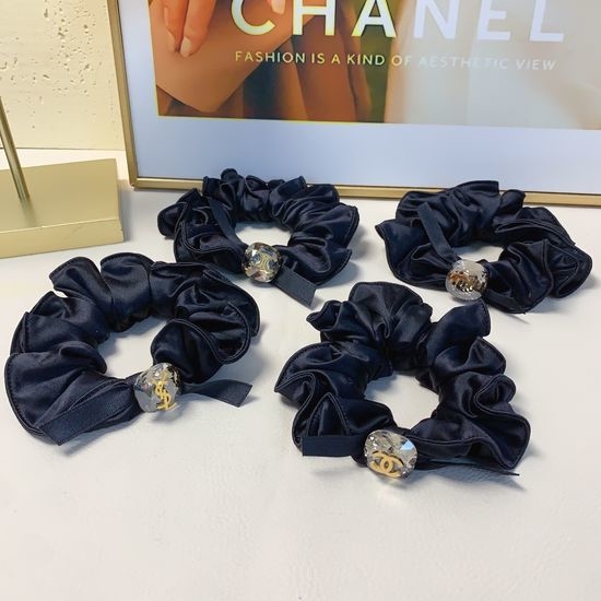 Chanel Diamond Titanium Steel Hair Tie