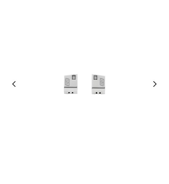 Balenciaga Simple Gold Tone Drop Earrings