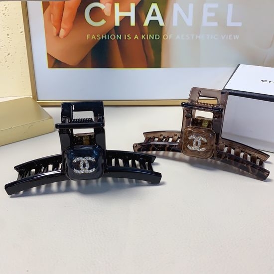Chanel Acetate Hair Claw Stylish Daily Hair Accessory