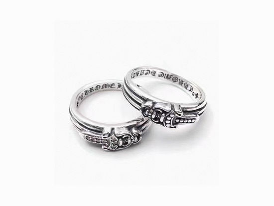 Chrome Hearts Vintage Sword Design Couple Rings