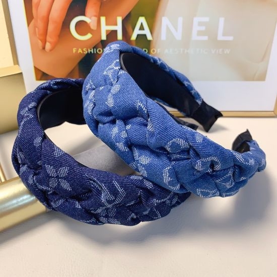 Louis Vuitton LV Denim Woven Casual Hair Hoop