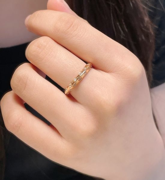Louis Vuitton LV Checkerboard Pattern Stylish Ring
