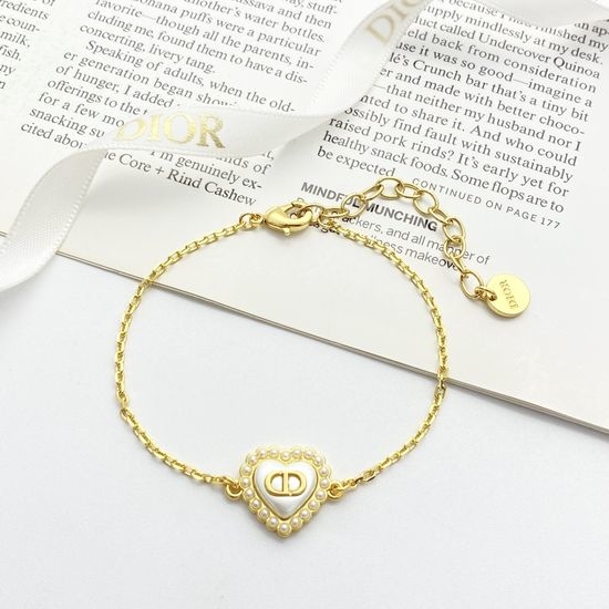 Christian Dior CD Mother-of-pearl Pearl Love Bracelet