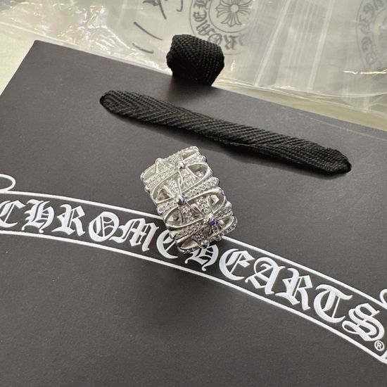 Chrome Hearts Hip Hop Cross Ring