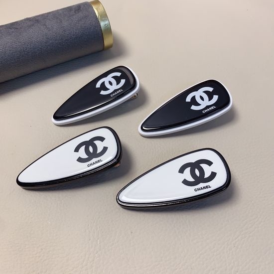 Chanel Acrylic Water Drop Hair Clips