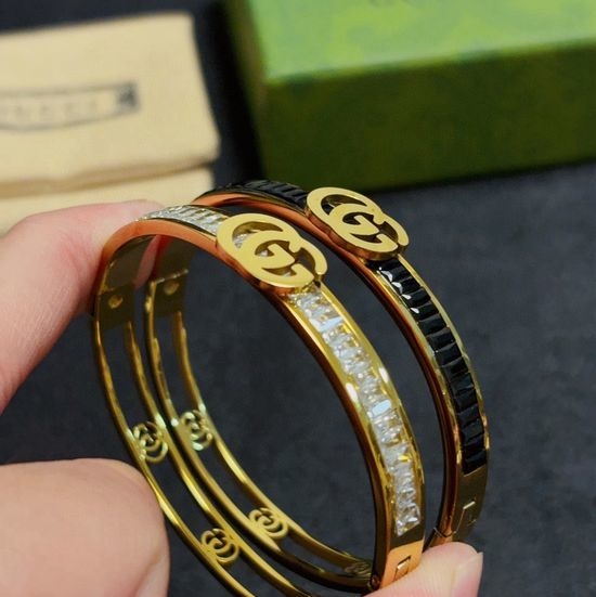 Gucci Rhinestone Inlaid Durable Classic Bracelet