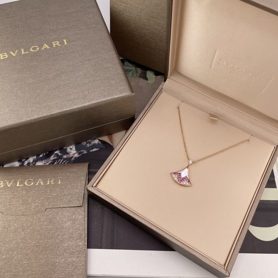 Bvlgari Limited Edition Pink Sapphire Necklace