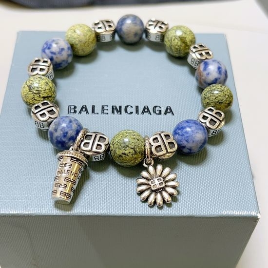 Balenciaga Vintage Handcrafted Bangle Bracelet