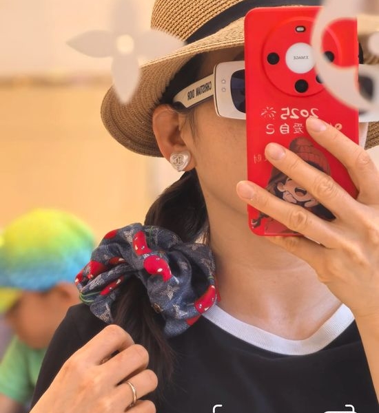 Louis Vuitton LV Vintage Unique Hair Scrunchie Accessories