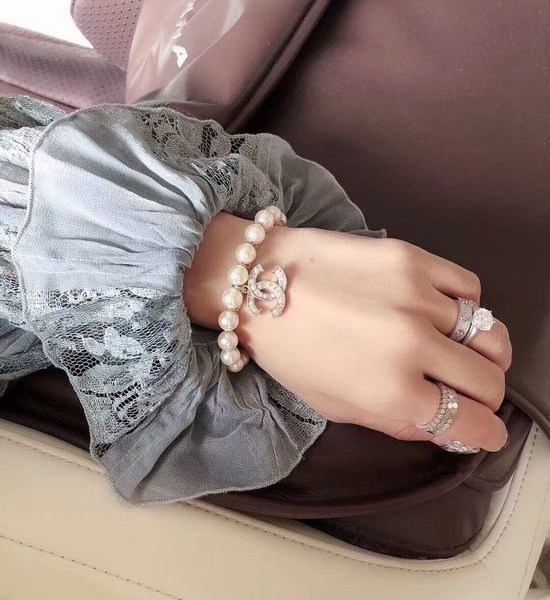 Chanel Pearl Beaded Elegant Bracelet