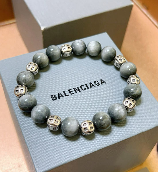 Balenciaga Vintage Style Moonstone Bracelet