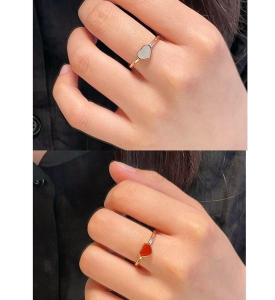 Chopard Heart Shell Decorated Ring