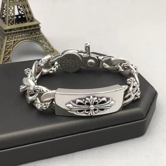 Chrome Hearts Vintage Cross Pattern Chain Bracelet