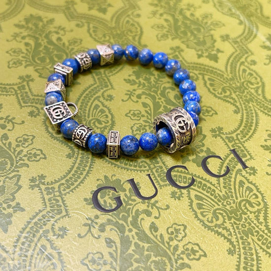 Gucci Vintage Lapis Lazuli Bracelet