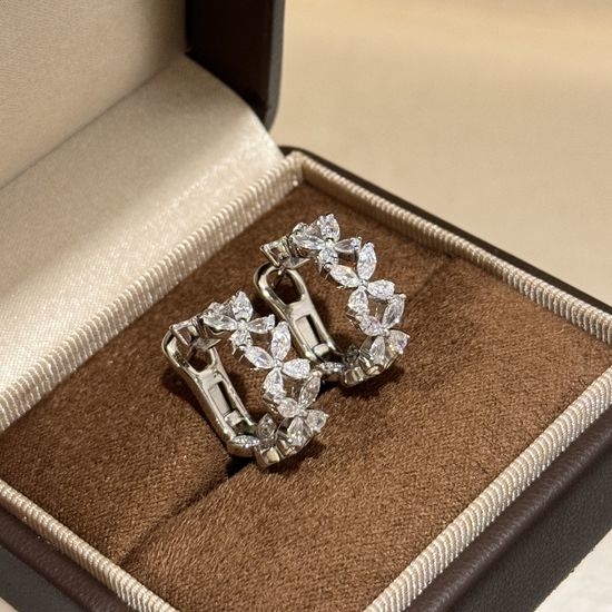 Tiffany & Co. Sparkling Marquise Butterfly Drop Earrings
