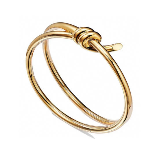 Tiffany & Co. Knot Bracelet 18K Gold Plated