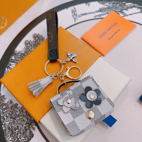 Louis Vuitton LV Retro Distressed Bag Charm for Backpack Decor