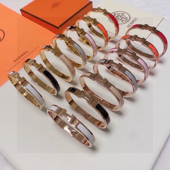 Hermes Hermes Mini Enamel Bracelet