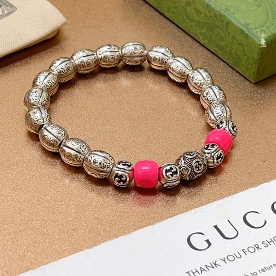 Gucci Crystal Embellished Classic Bracelet