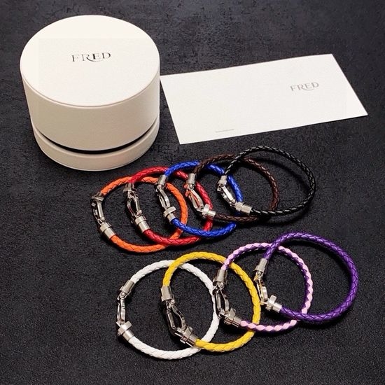 Fred Genuine Leather Rope Bracelet Durable