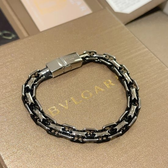 Bvlgari Fan Shaped Charm Bracelet