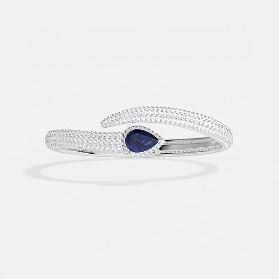 Apm monaco Blue Pear Shaped Fashion Bangle