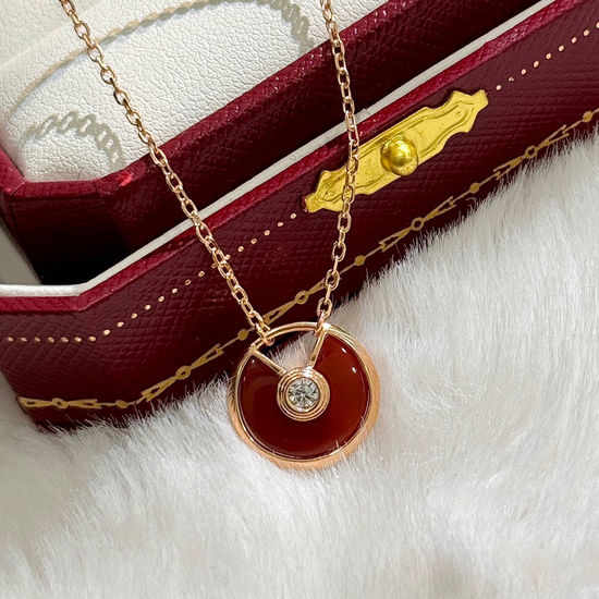 Cartier Lucky Charm Diamond Pendant Necklace