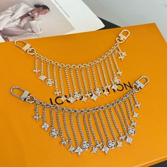 Louis Vuitton LV Tassel Bag Chain Delicate Craft Accessory