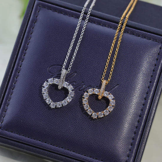 Chopard Chopard Diamond Heart Pendant Necklace