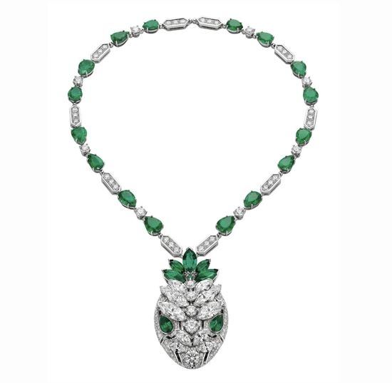 Bvlgari Gemstone Decorated Snake Necklace
