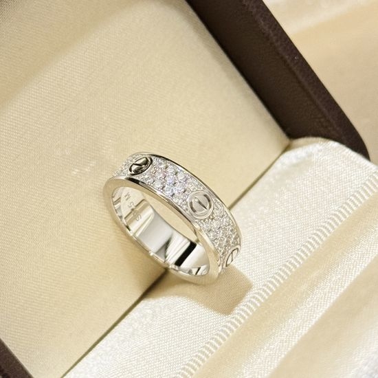 Cartier Full Diamond Classic Ring