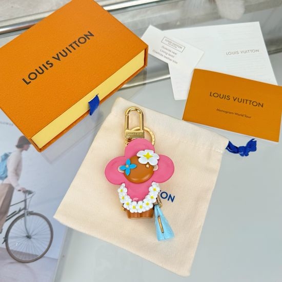 Louis Vuitton LV Sunflower Doll Keychain Bag Pendant