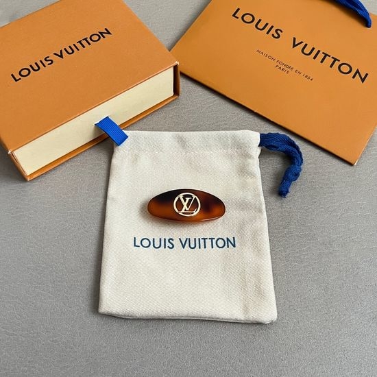 Louis Vuitton LV Vintage Unique Hair Clip Stylish Accessory