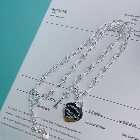 Tiffany & Co. Vintage Adjustable Couple Style Necklace