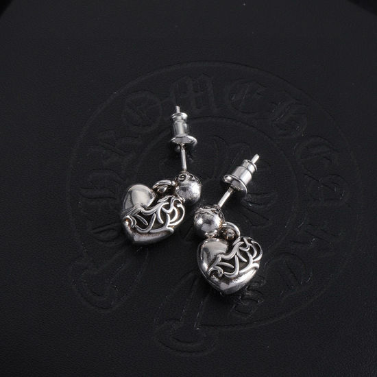 Chrome Hearts Classic Vintage Style Stud Earrings